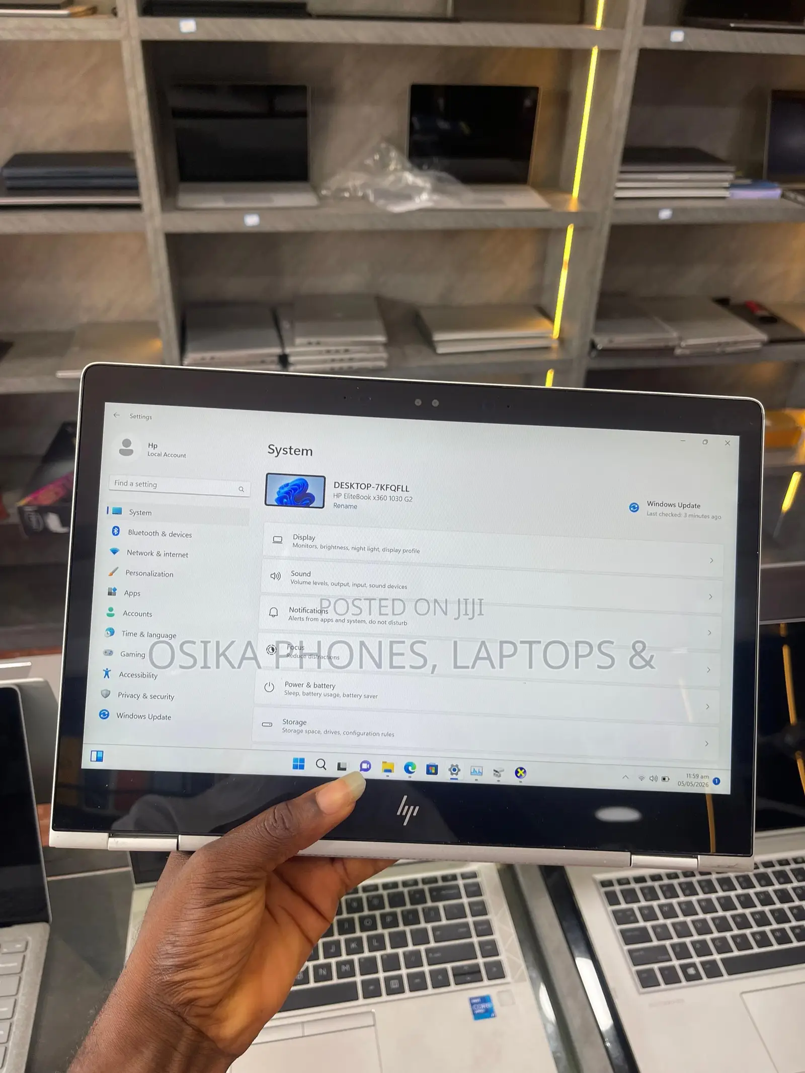 Laptop HP EliteBook x360 1030 G2 16GB Intel Core i7 SSD 256GB