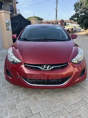 Hyundai Elantra Limited Sedan FWD (1.8L 4cyl 6A) 2013 Red