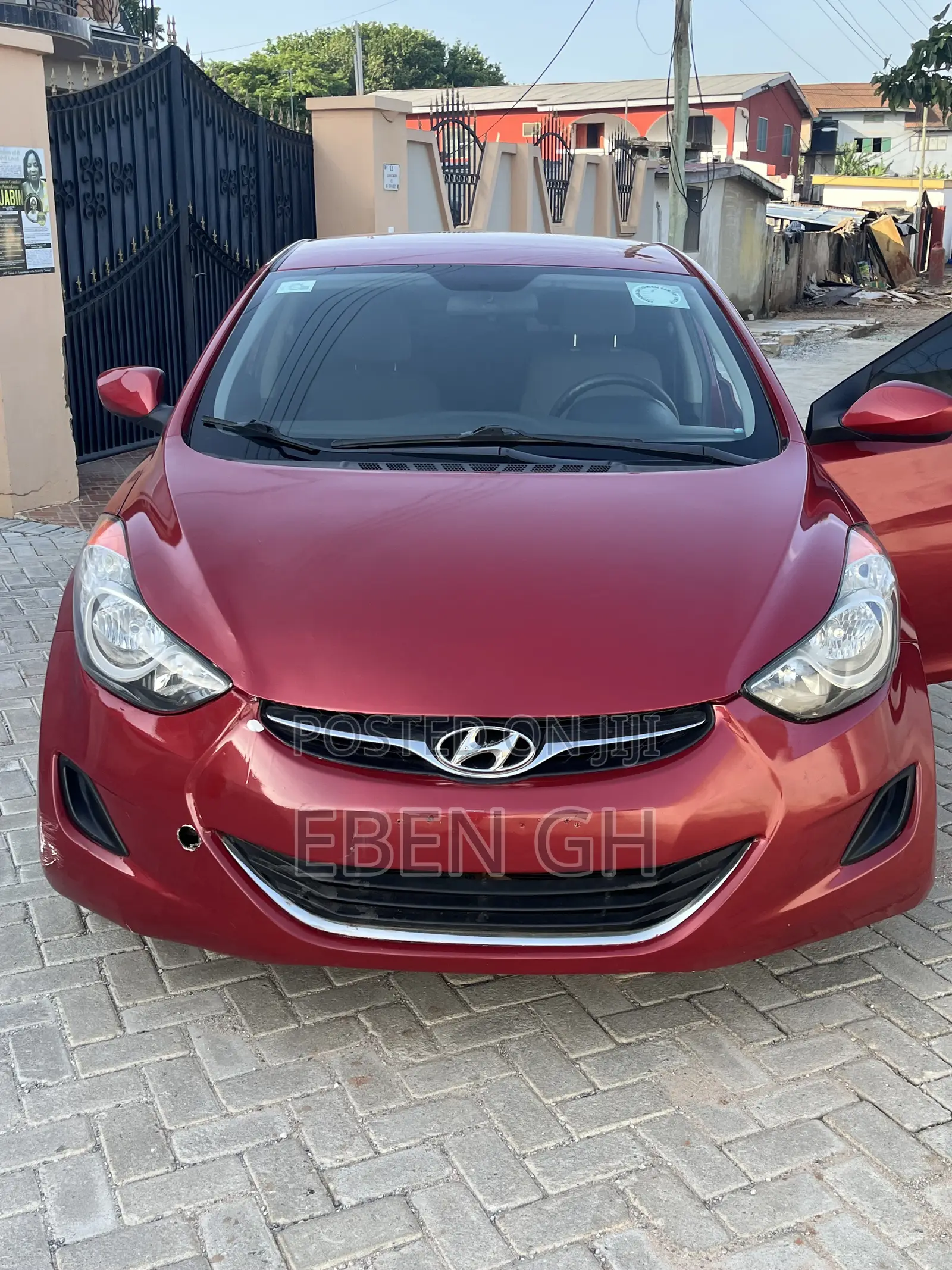 Hyundai Elantra Limited Sedan FWD (1.8L 4cyl 6A) 2013 Red