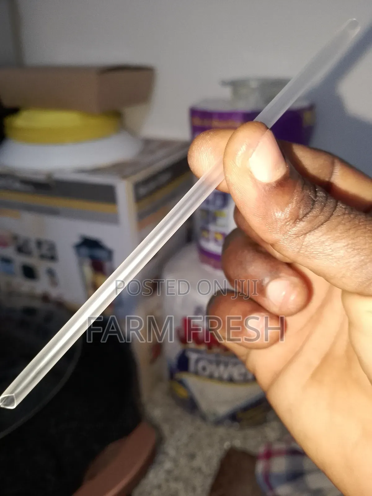 Hard Pointed Drinking Straw