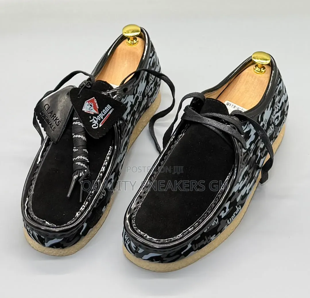 Wallabees Clarks Popcan Black