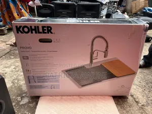 Brand New Kohler Stainless Kitchen Sink For Home And Commercial Use.