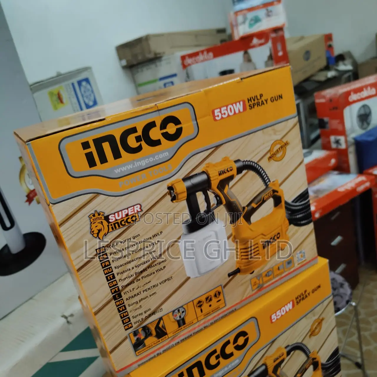 Tuesday Special Promo on Our Durable 550w Floor Based Ingco Spray
