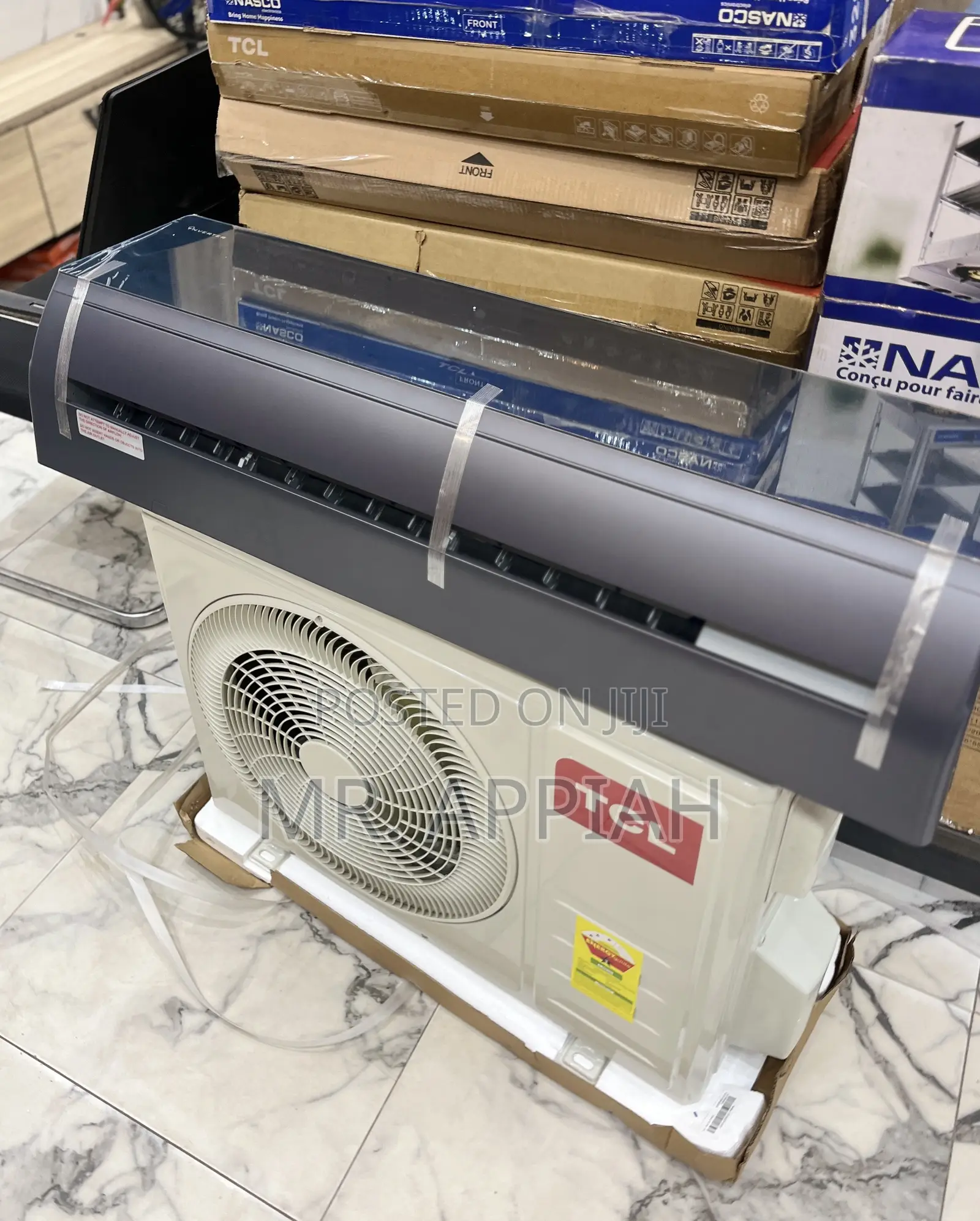 Get Premium TCL 1.5hp Inverter Ac(3 Stars)Mirror,Black.