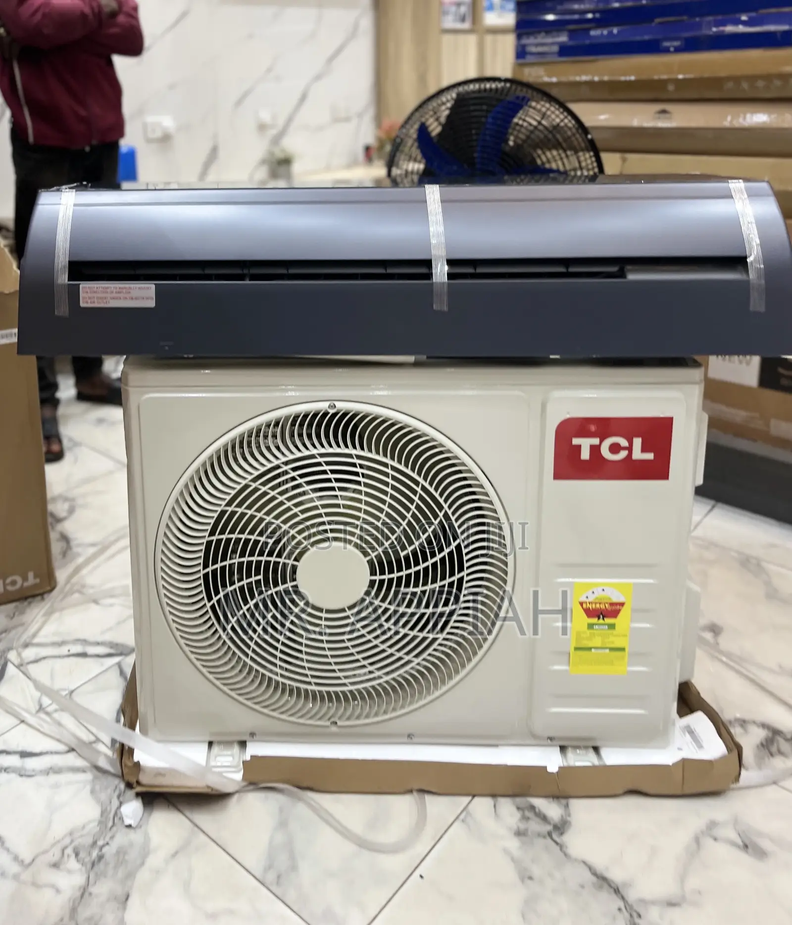 Check Out TCL 1.5hp Mirror Black Split Air Conditioner 