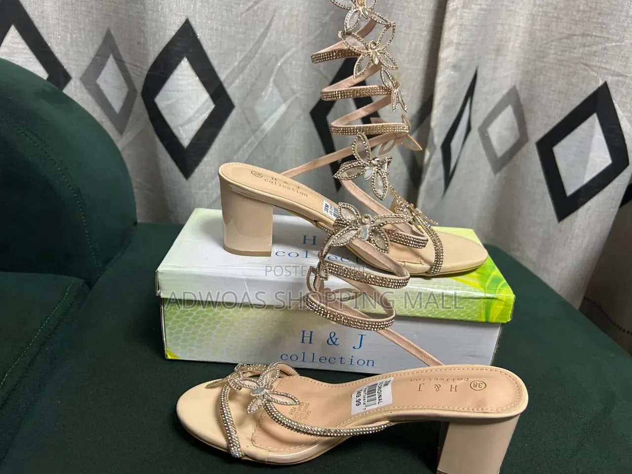 Ring Butterfly Heels