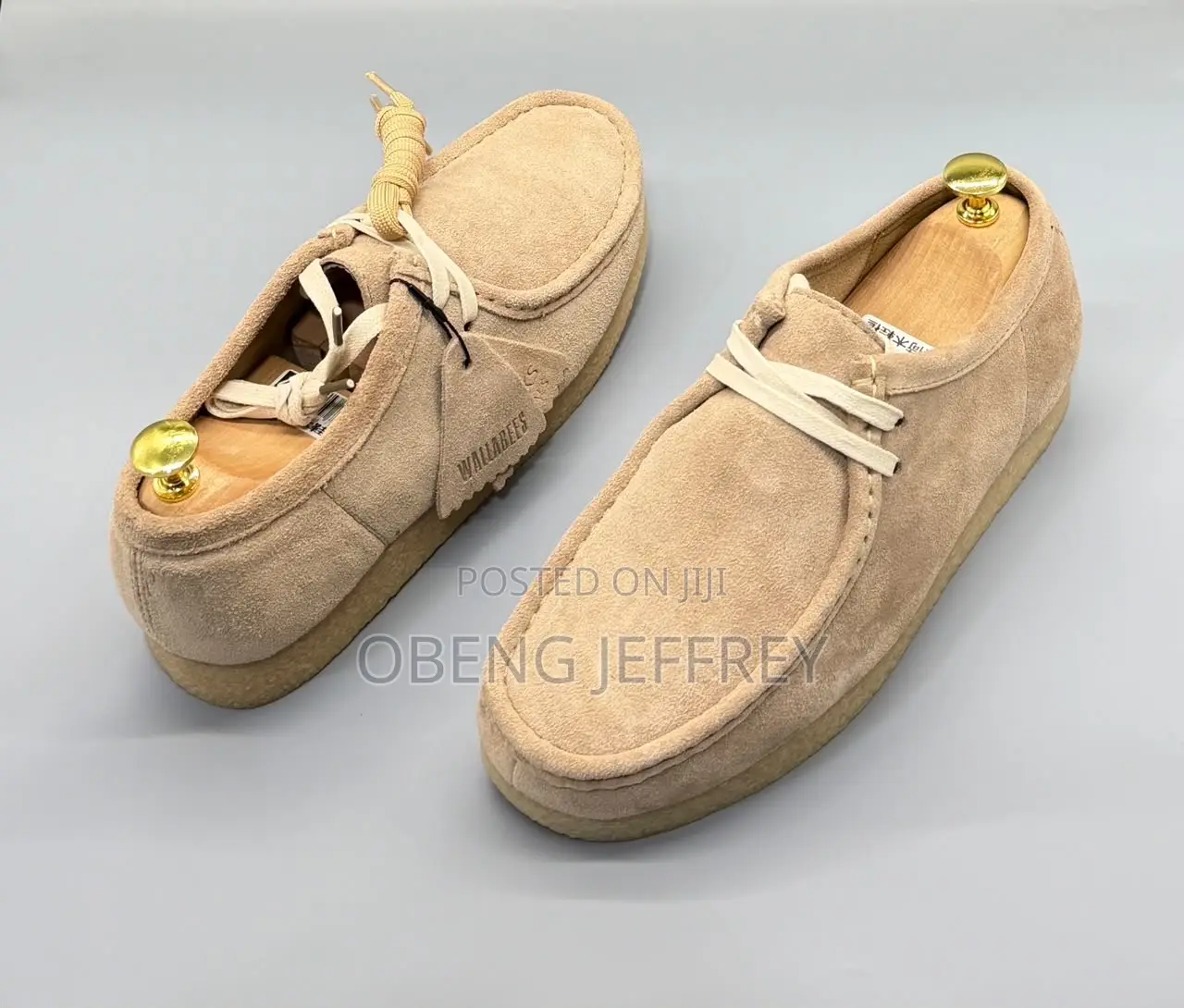 Original Clark’S Wallabees Sand Suede