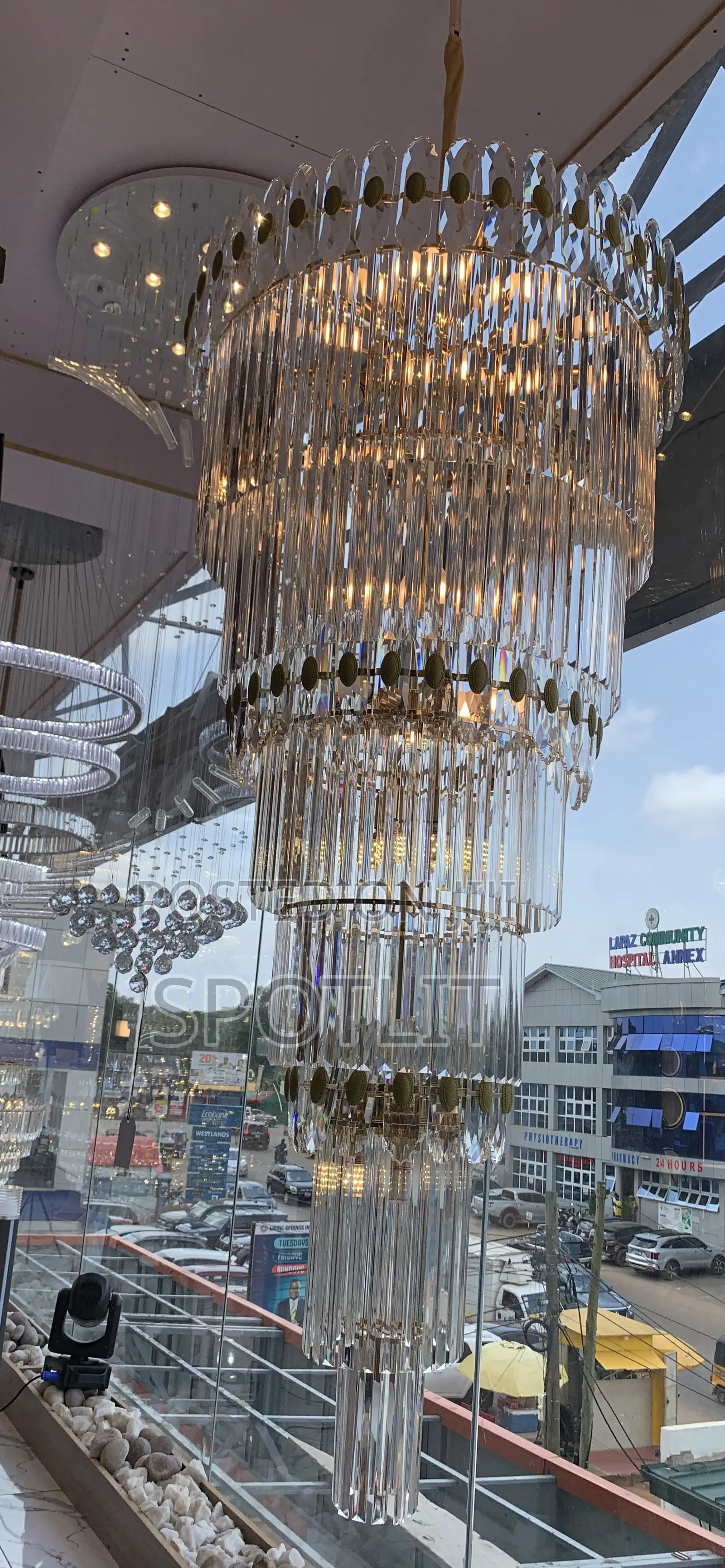 Royal Cascade Crystal Chandelier