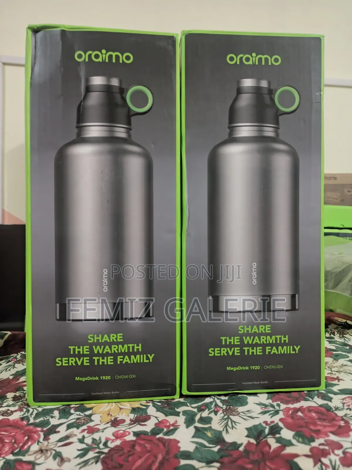 Oraimo Megadrink 1920 Leakproof Generous 1.9l Insulated Water Bottle