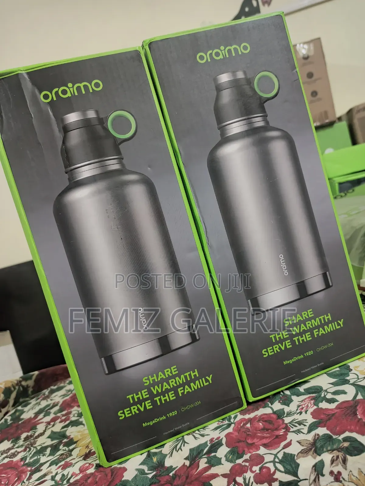 Oraimo Megadrink 1920 Leakproof Generous 1.9l Insulated Water Bottle