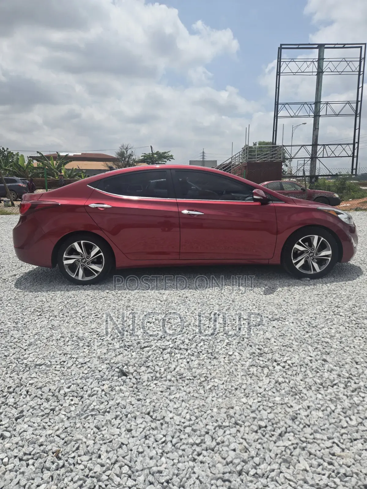 Hyundai Elantra Limited Sedan FWD (1.8L 4cyl 6A) 2016 Red