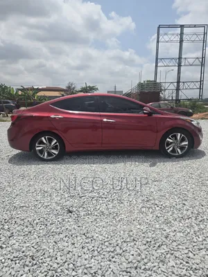 Hyundai Elantra Limited Sedan FWD (1.8L 4cyl 6A) 2016 Red