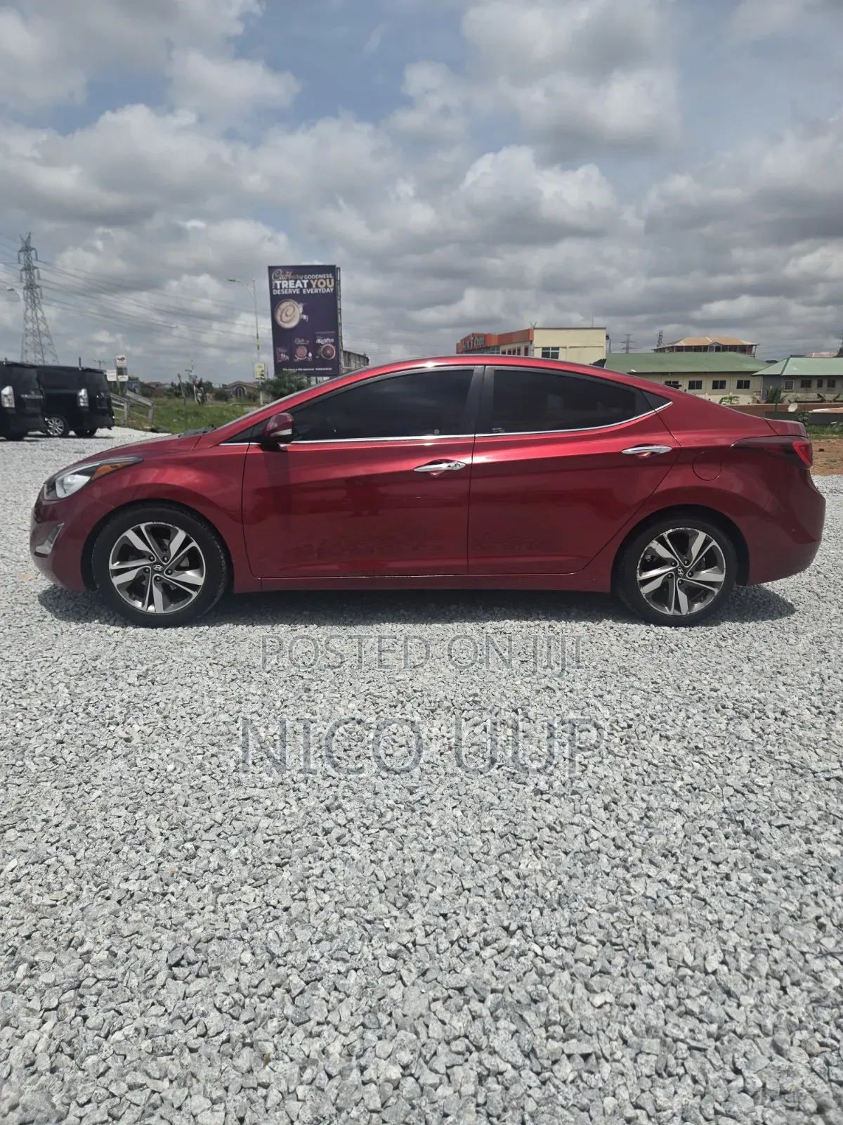 Hyundai Elantra Limited Sedan FWD (1.8L 4cyl 6A) 2016 Red
