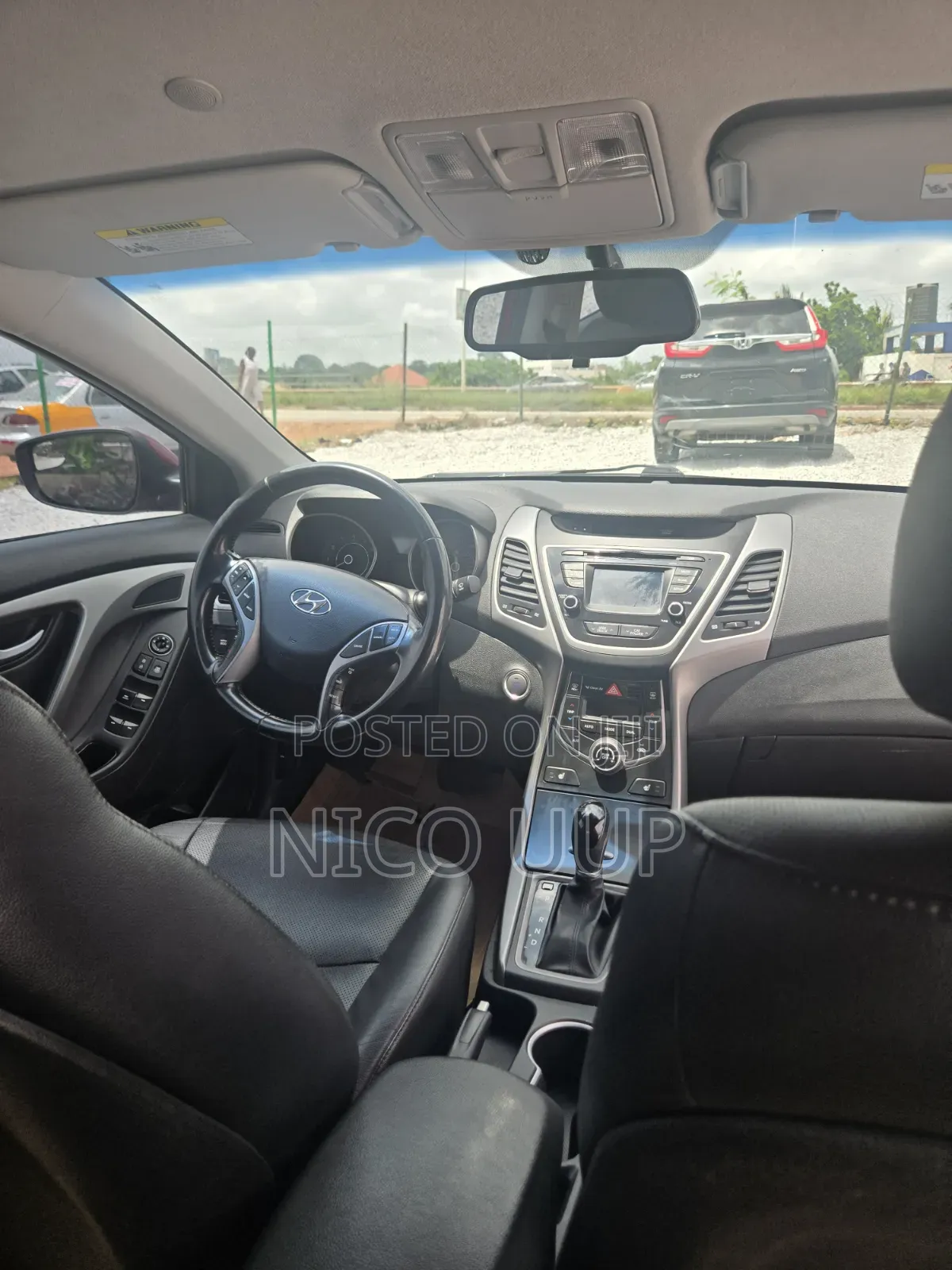 Hyundai Elantra Limited Sedan FWD (1.8L 4cyl 6A) 2016 Red