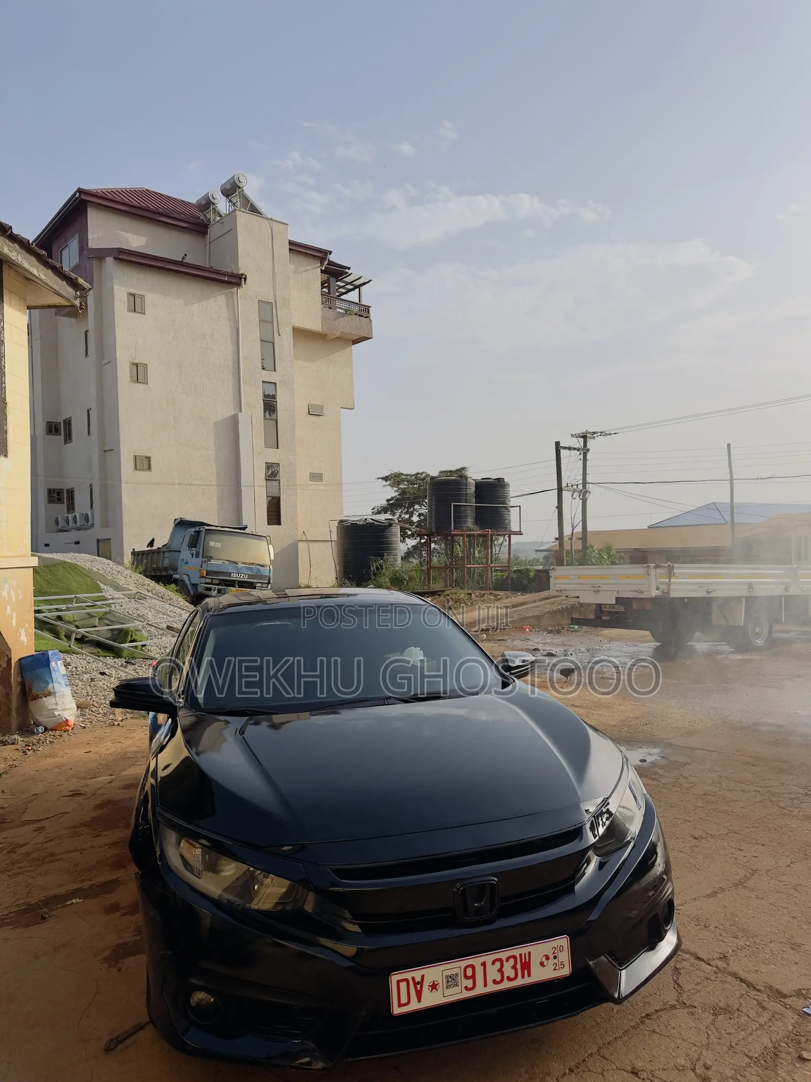 Honda Civic EX 4dr Sedan (2.0L 4cyl) 2017 Black