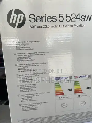 Brand New Hp Series 5 524sw 23.8" FHD 100hz White Monitor (Boxed)