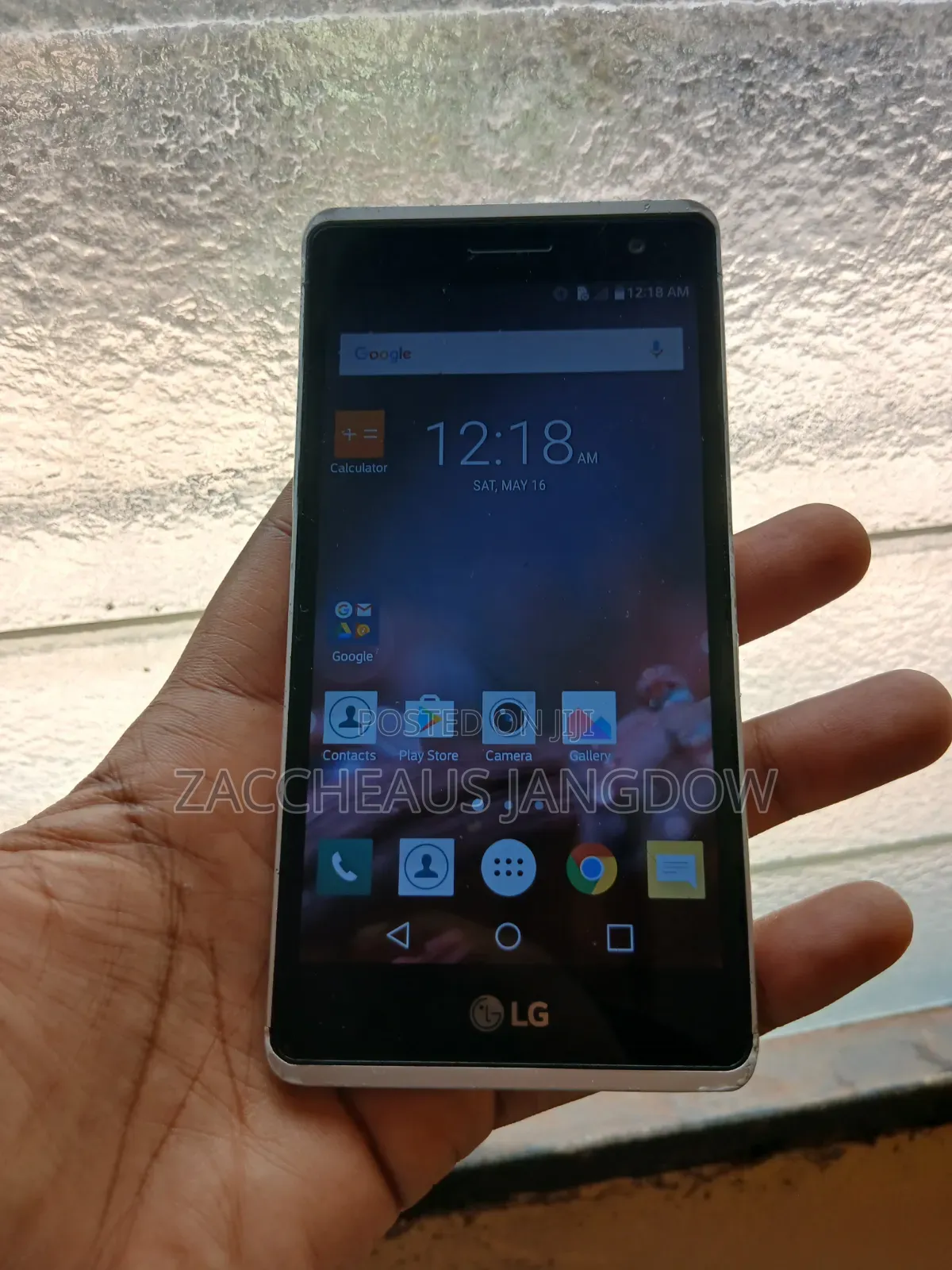 LG A160 Silver