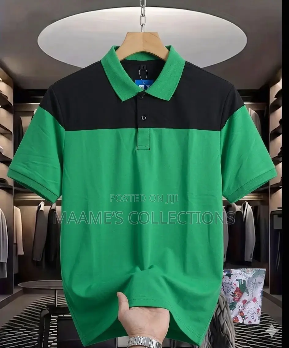 Men's Designed Striped Regular Fit Polo T-Shirt / Lacoste