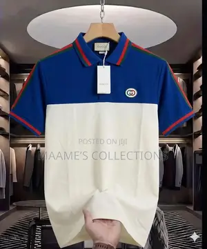 Men's Designed Striped Regular Fit Polo T-Shirt / Lacoste