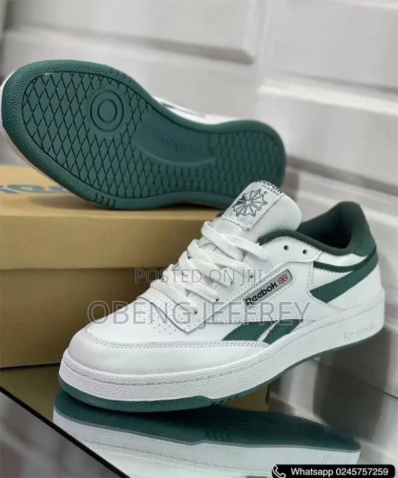Original White/Green Reebok Club C