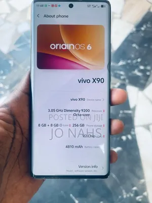 Vivo X90 256 GB Black