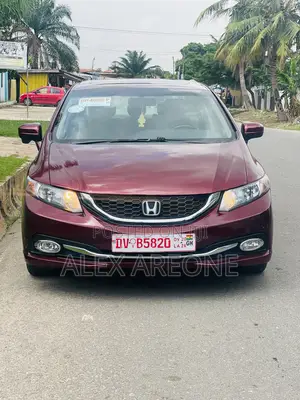 Honda Civic EX-L 4dr Sedan (1.8L 4cyl CVT) 2014 Burgundy