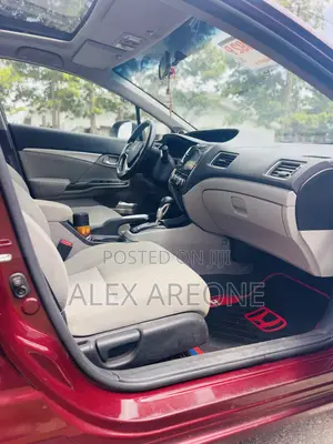 Honda Civic EX-L 4dr Sedan (1.8L 4cyl CVT) 2014 Burgundy