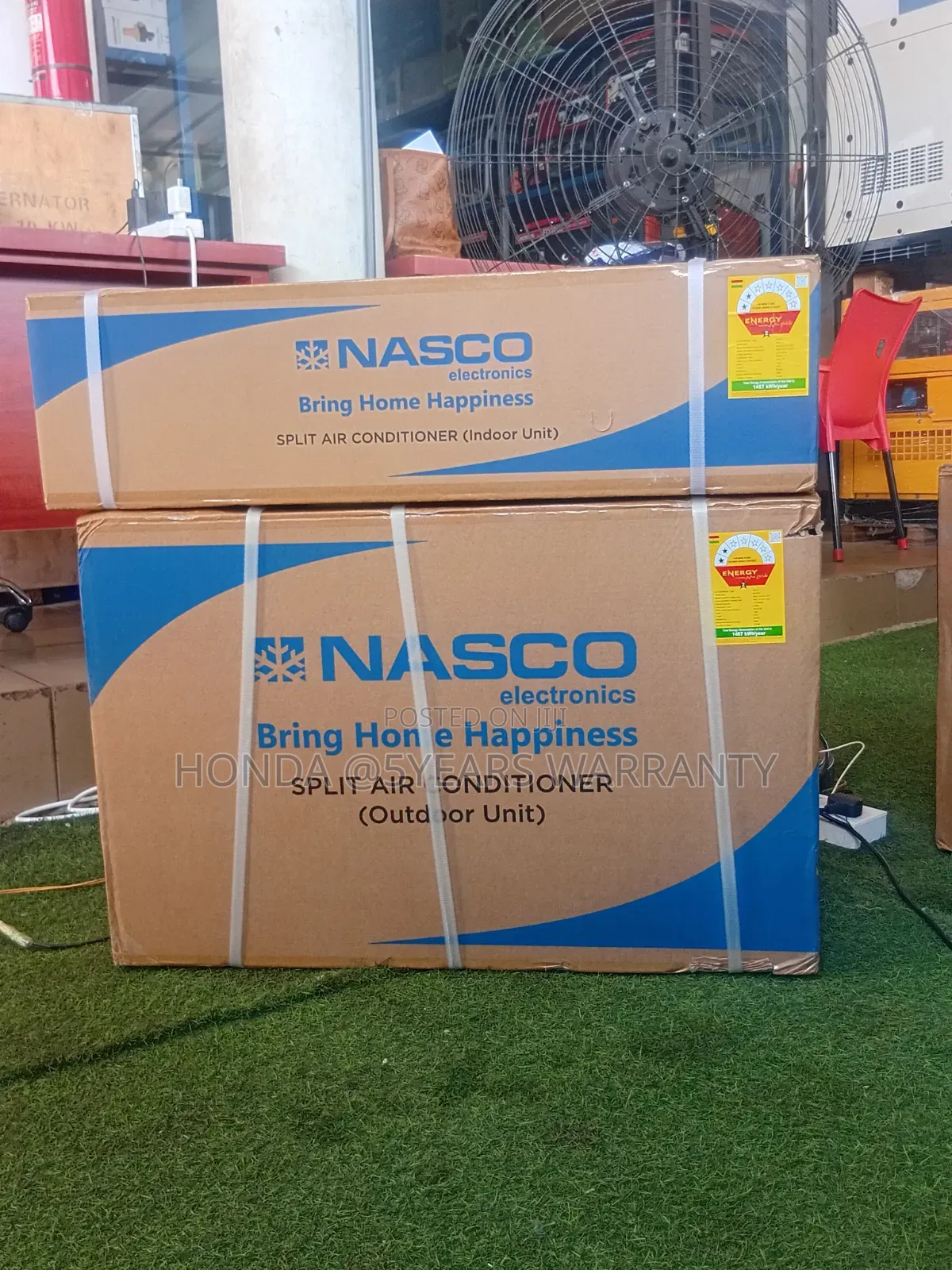 Nasco 1.5hp Split Air Conditioner – Fast Cooling Energy 1.5hp