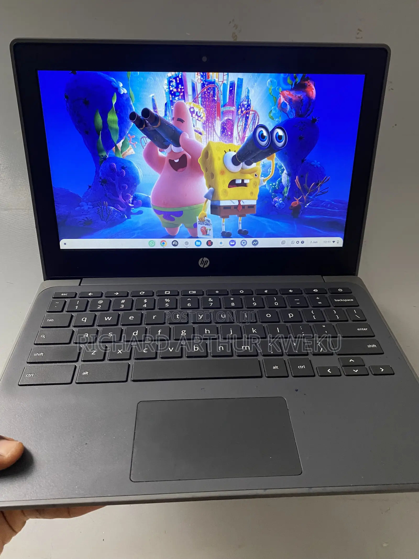 Laptop HP Chromebook 11 G6 EE 4GB Intel Celeron eMMC 32GB