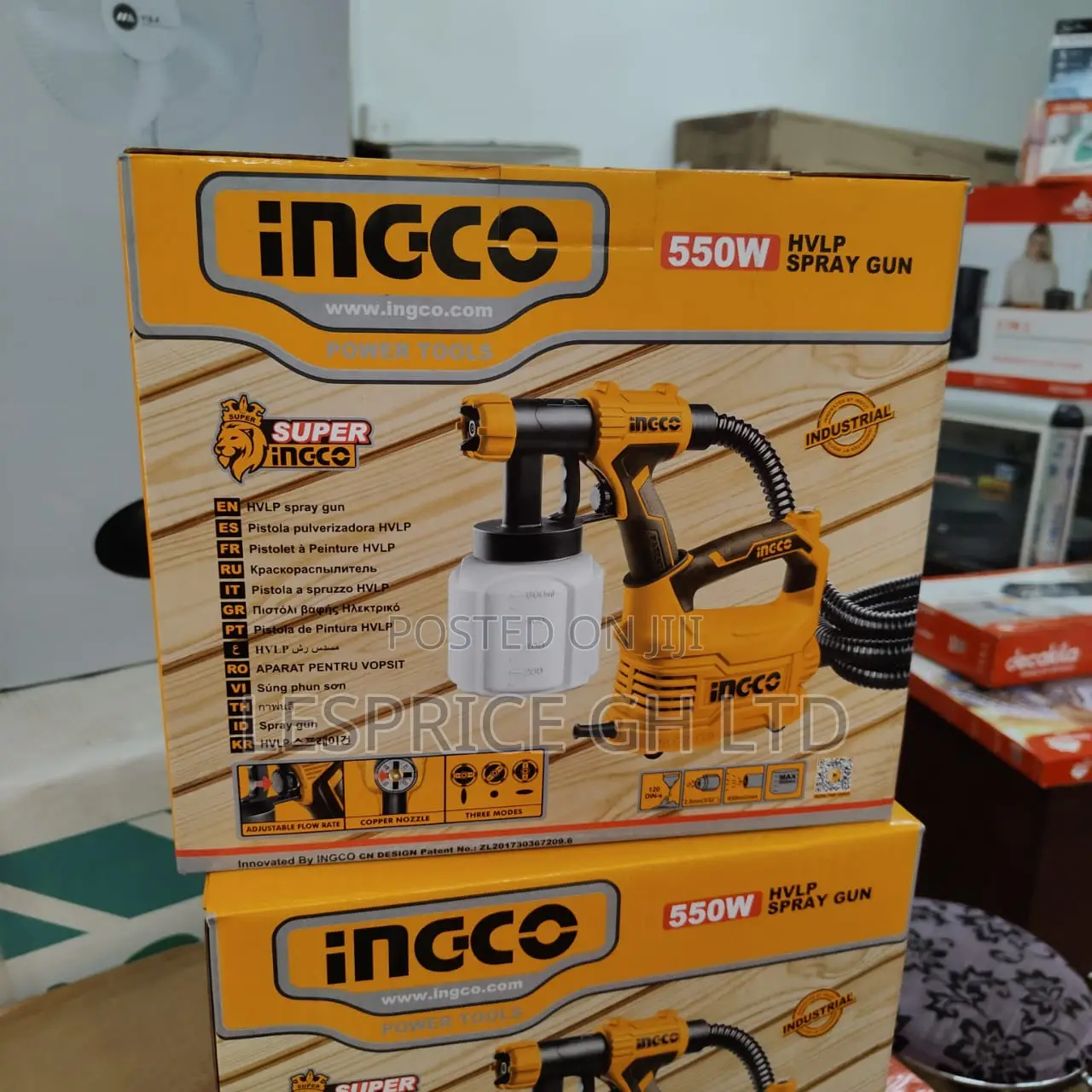 Unbeatable Price on Our Most Dependable 550w Ingco HVLP Spray Gun