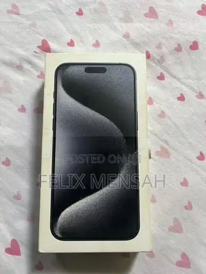 New Apple iPhone 15 128 GB Black