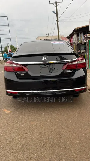 Honda Accord Sport SE 4dr Sedan FWD (2.4L 4cyl 2A) 2017 Black