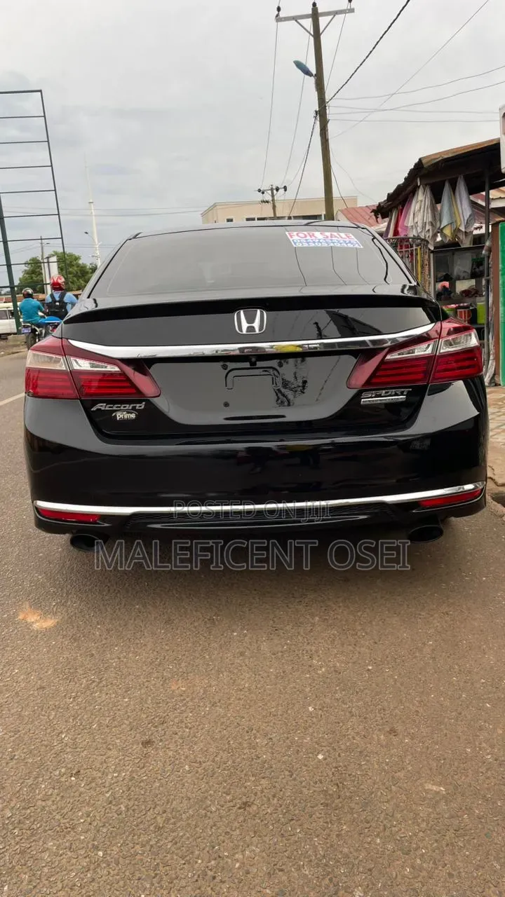 Honda Accord Sport SE 4dr Sedan FWD (2.4L 4cyl 2A) 2017 Black