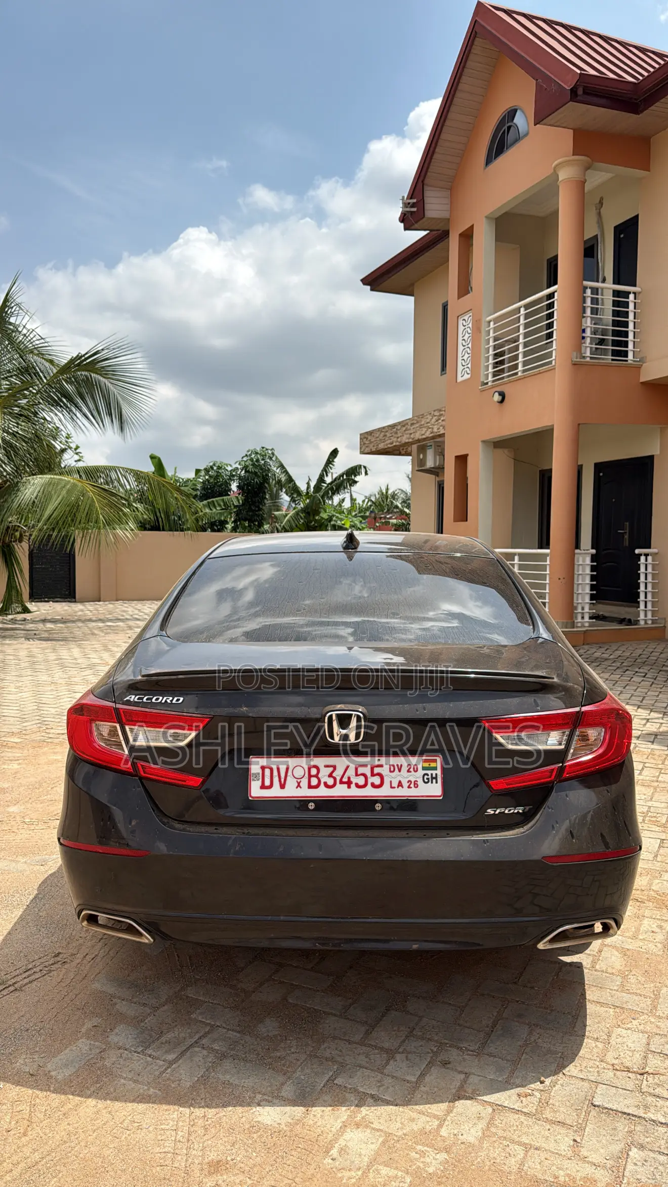 Honda Accord Sport (1.5L 4cyl Turbo CVT) 2019 Black