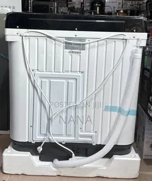Pearl 7kg Semiautomatic Washing Machine-White/Black -PWM-702tt-10j