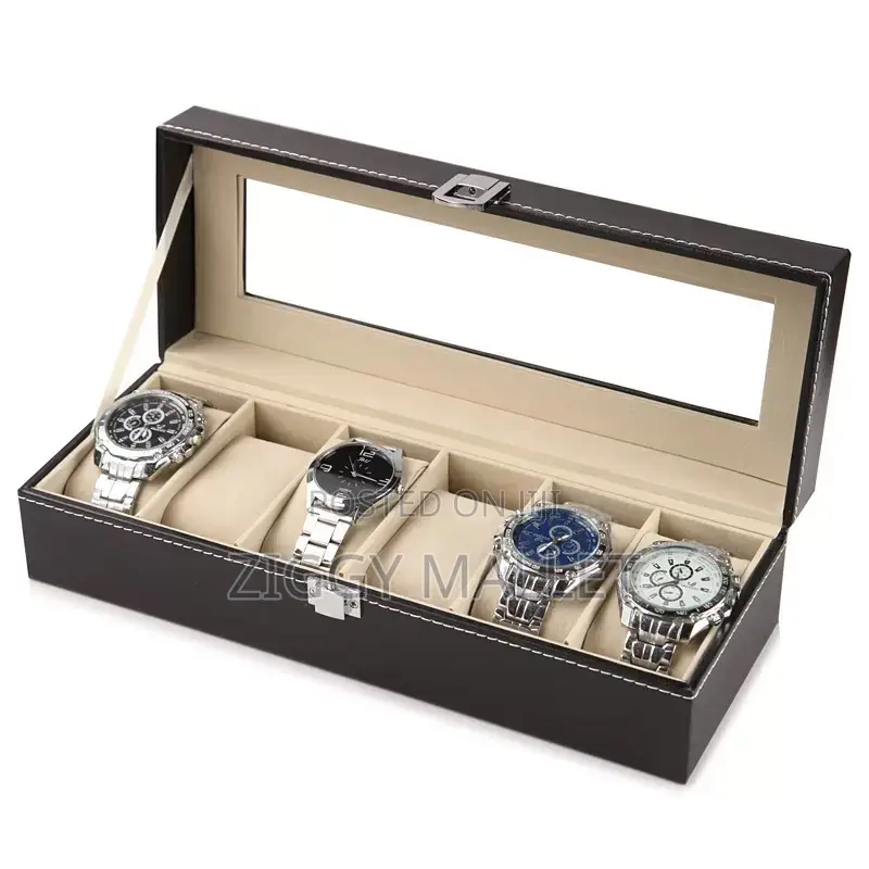 Leather Watch Storage Box