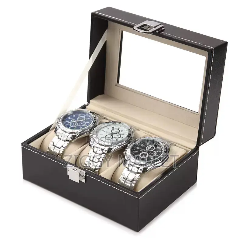 Leather Watch Storage Box
