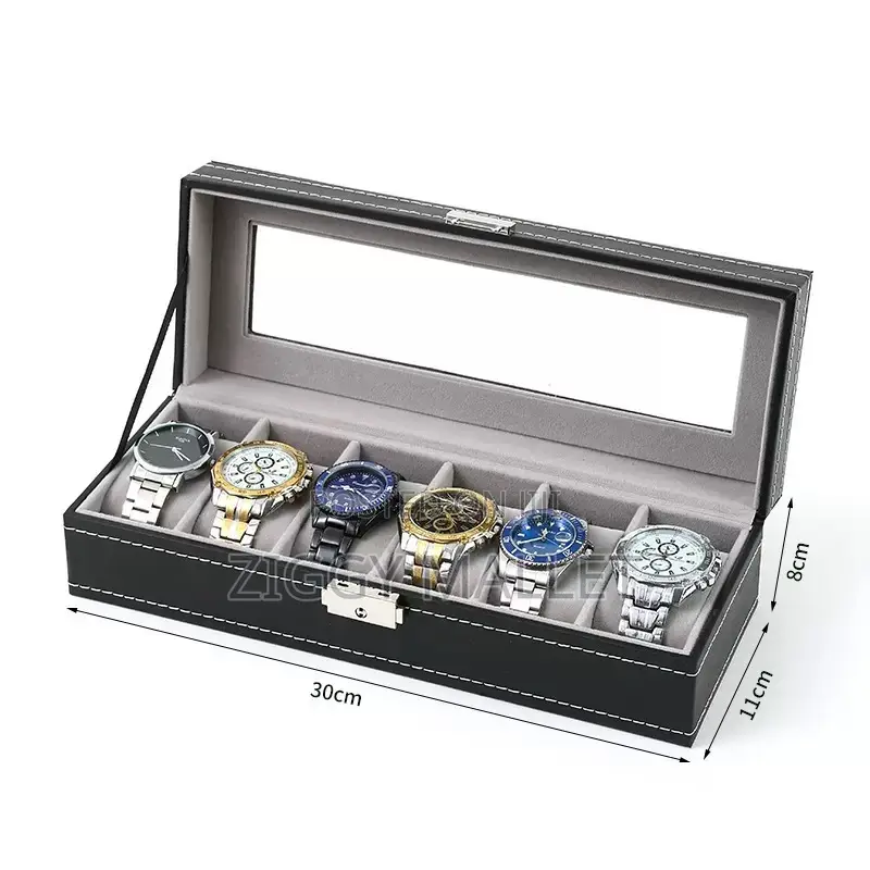 Leather Watch Storage Box