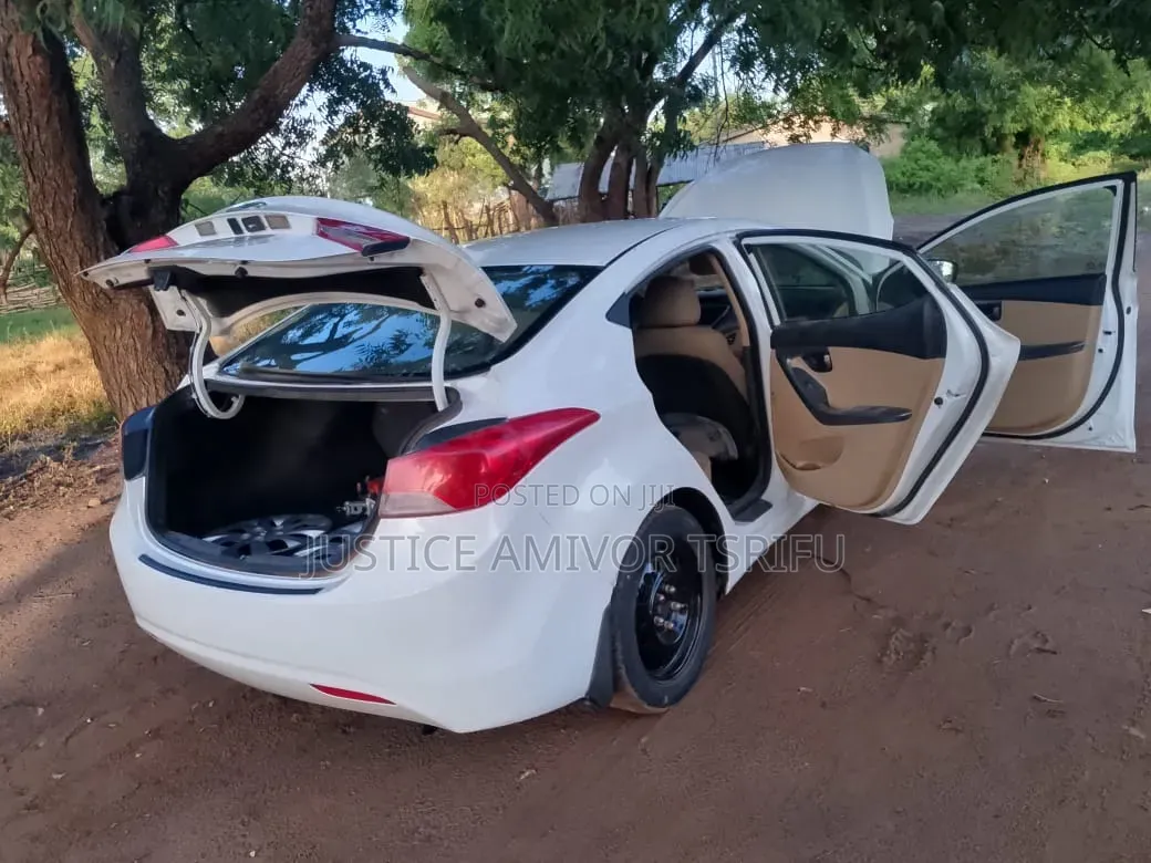 Hyundai Elantra 2011 White