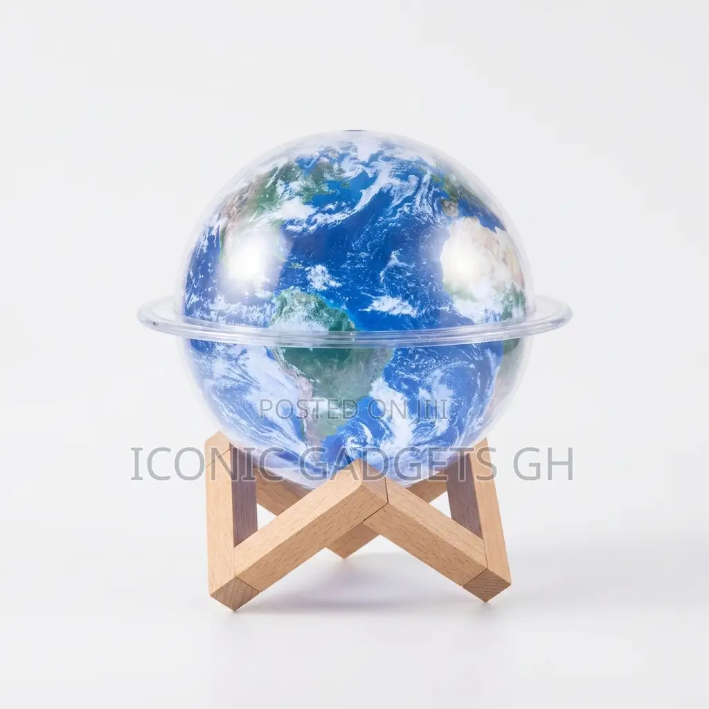 3d Planet Earth Galaxy Humidifier