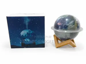 3d Planet Earth Galaxy Humidifier