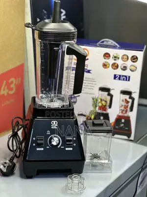 Rafiq 2 in 1 Heavy Duty Commercial Blender Unbreakable Jar