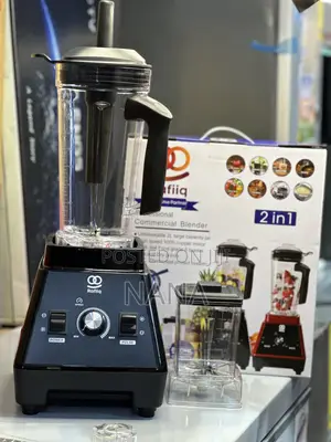 Rafiq 2 in 1 Heavy Duty Commercial Blender Unbreakable Jar