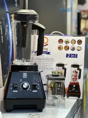 Rafiq 2 in 1 Heavy Duty Commercial Blender Unbreakable Jar