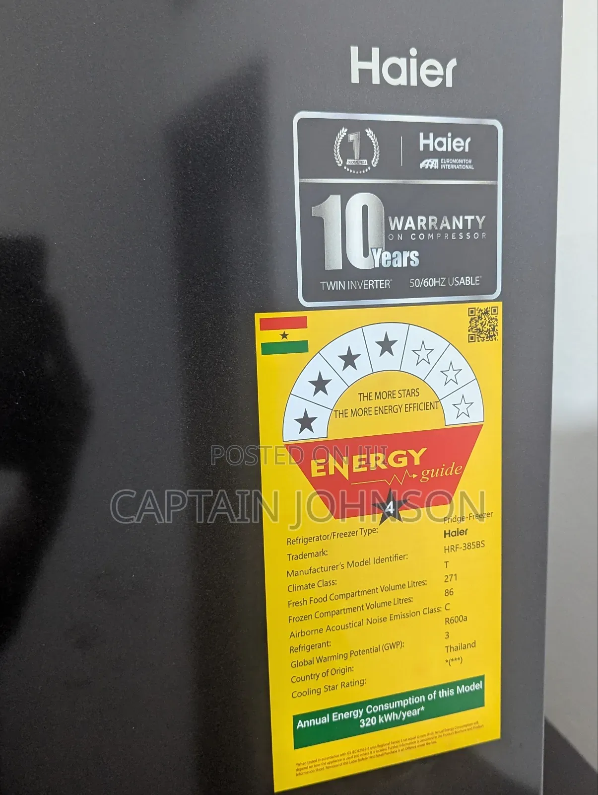 Refrigerator for Sale