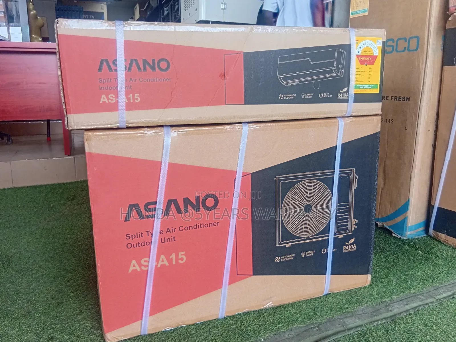 Original Asano as-A15 1.5hp Split Unit Air Conditioner 1.5hp