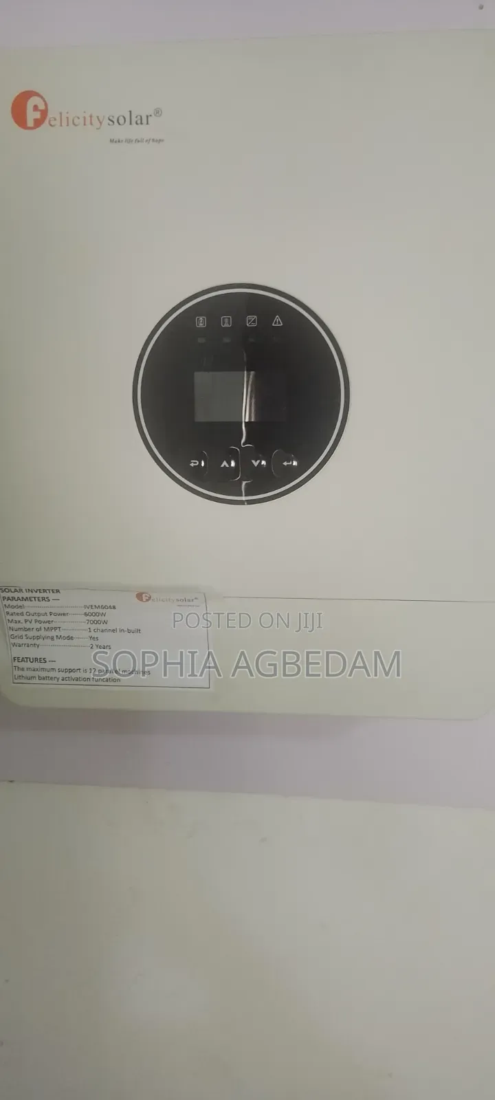 Felicity Solar Inverter 6kva Hybrid Powerful Brand