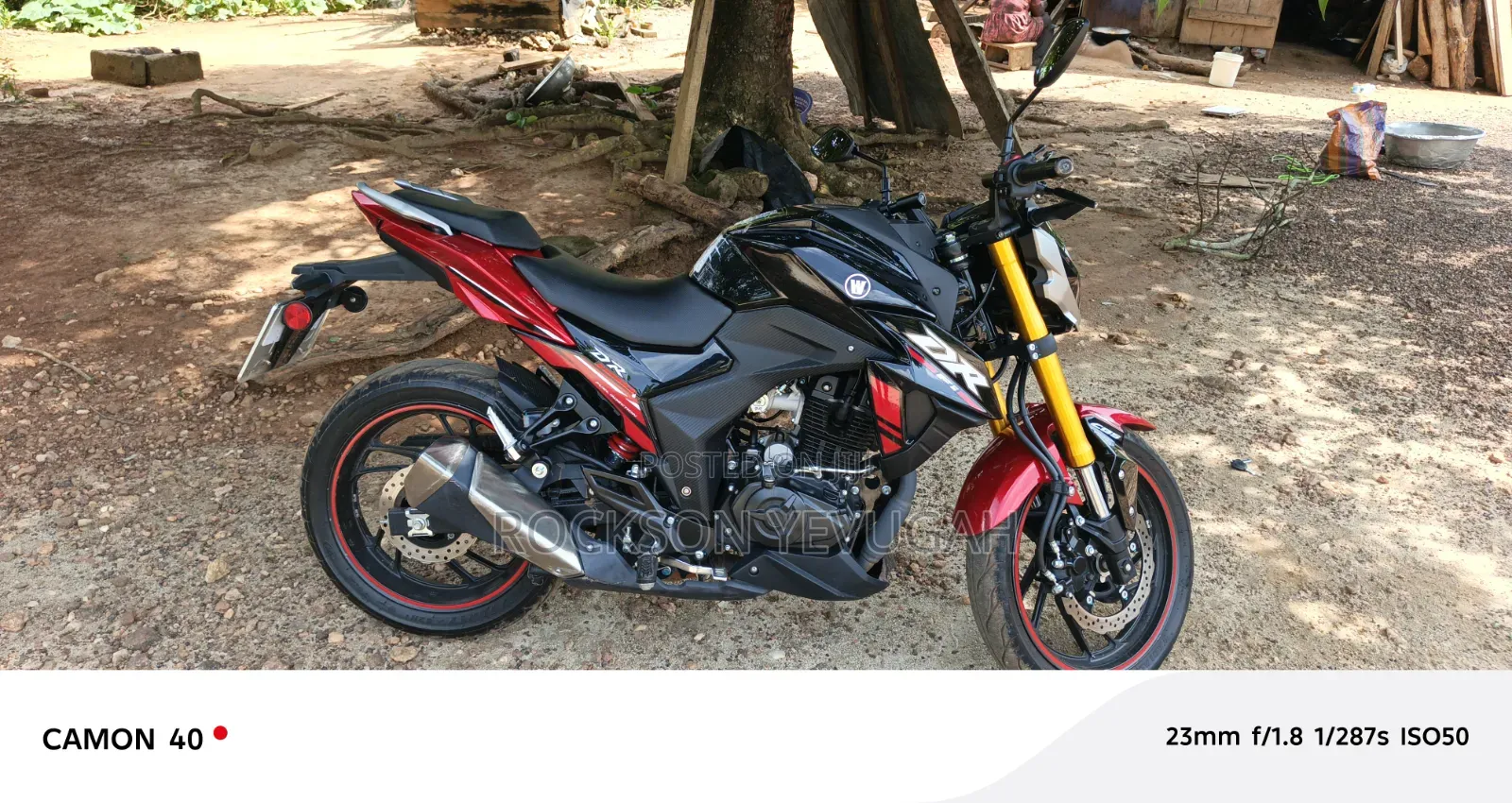 Haojue HJ125-8K 2024 Black