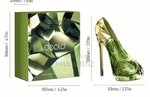 Deold Brigh Emeralds High Heels Perfume