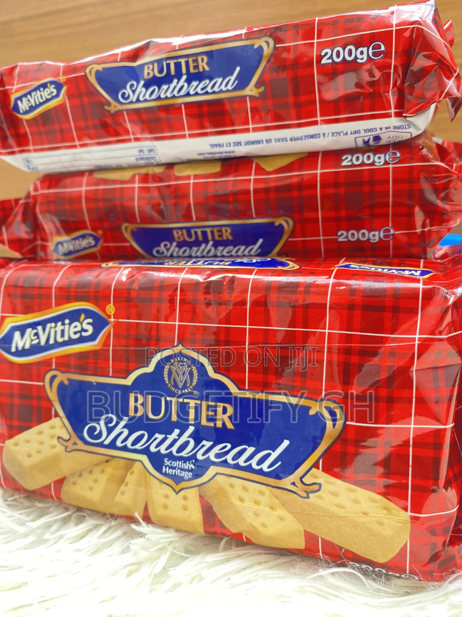 Authentic Uk McVitie's Shortbread – Buttery Crispy! Imported Snack